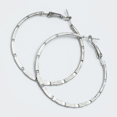 Серьги-кольца№32 4.5 см цена за 12 шт оптом.