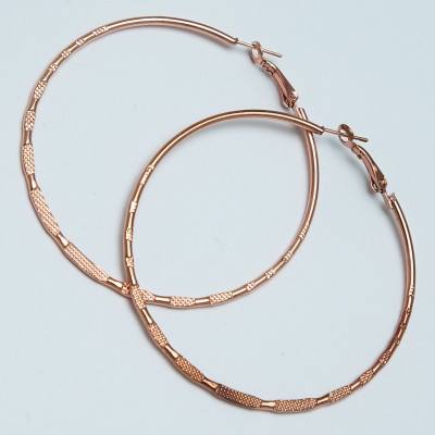 Серьги-кольца№49 5.5 см цена за 12 шт оптом.