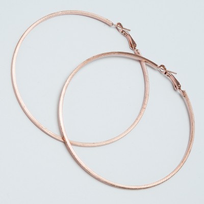 Серьги-кольца№67 5.5 см цена за 12 шт оптом.