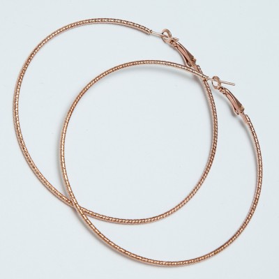 Серьги-кольца№70 5.5 см цена за 12 шт оптом.