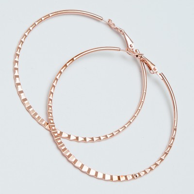 Серьги-кольца№71 5.5 см цена за 12 шт оптом.