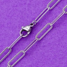 Ланцюжок Xuping№654 50/2.5мм родій плоска ланкова медичне золото ланцюжка куплю оптом біжумаркет