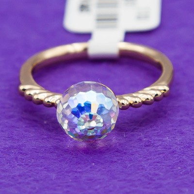 Кольцо Xuping№269 с камнем Swarovski оптом.