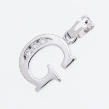Кулон Xuping№604 G с белыми камнями оптом.