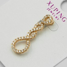 Кулон Xuping№1033 с цирконами белого цвета оптом.