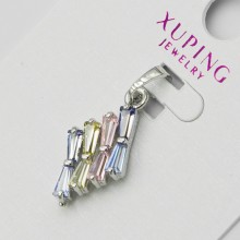 Кулон Xuping№1056 с камнями разного цвета оптом.