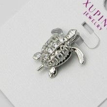 Кулон Xuping№1057 в виде черепахи с камнями оптом.