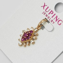 Кулон Xuping№1103 ромб с камнями оптом.