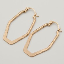 Серьги Xuping№1932 стильные под золото оптом.