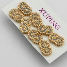 Гвоздики Xuping№2094 4 пары знак бесконечности оптом.