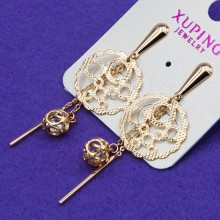 Серьги Xuping№737 оригинальный дизайн оптом від виробника.