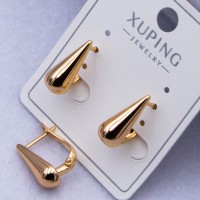 Сережки Xuping№345 h-13 мм золота крапля оптом ксюпінг сережки в інтернет магазині позолотка